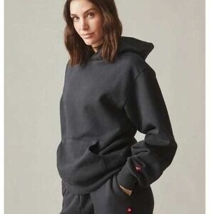 NEW American Giant Unisex American Vintage Pullover Hoodie Washed Black XS‎ USA